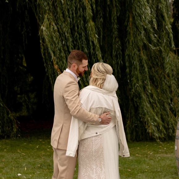 UNTAMED PETAL MEDIUM SELENA WHITE DENIM JACKET - Picture 4 of 4